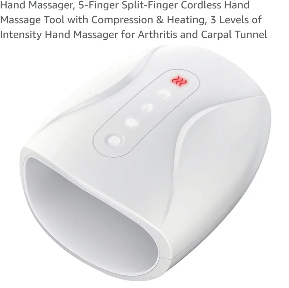 NWT intelligent hand massager with heat